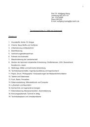 Prof. Dr. Wolfgang König Vorlesung WS 2011/12 Tel.: 314-24068 ...