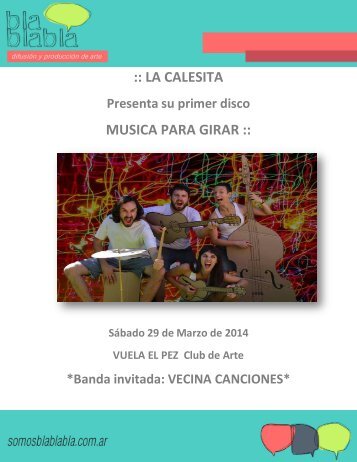 :: LA CALESITA MUSICA PARA GIRAR ::