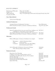 current cv - Northwestern University