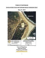 TOWN OF PHIPPSBURG EVACUATION PLAN FOR POPHAM ...