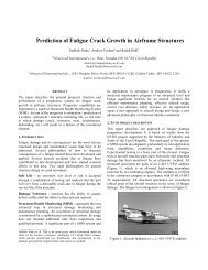 Prediction of Fatigue Crack Growth in Airframe ... - PHM Society