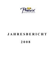 J A H R E S B E R I C H T 2 0 0 8 - Phoenix Beratung Hannover