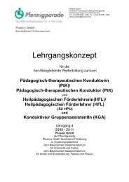 Pädagogisch-therapeutischen Konduktorin - Phoenix GmbH ...
