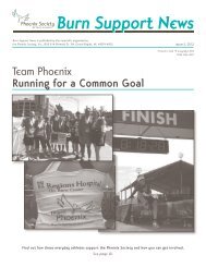 Issue 2 - The Phoenix Society for Burn Survivors, Inc.