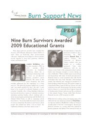 2009 - The Phoenix Society for Burn Survivors, Inc.