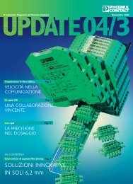 Scarica il PDF del customer magazine UPDATE 04/3 - Phoenix ...