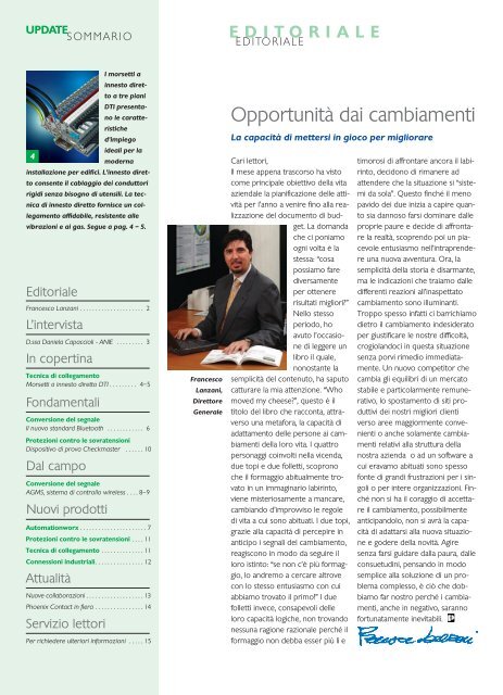 Customers Magazine UPDATE, Edizione 3/2005 - Phoenix Contact ...