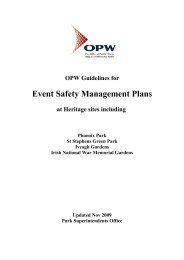 Event Safety Management Plans - Phoenix Park