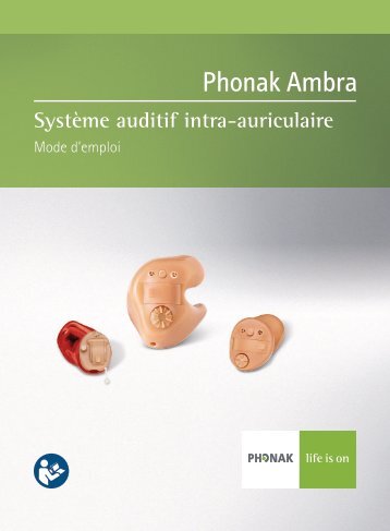 SystÃ¨me auditif intra-auriculaire - Phonak