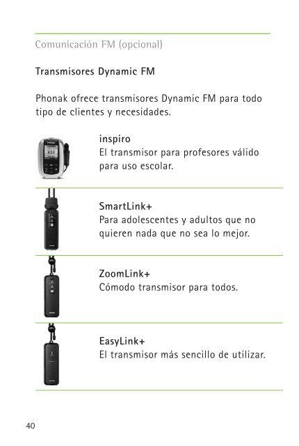 Nios micro III & V - Phonak