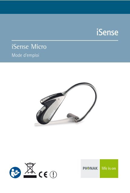 Mode d'emploi iSense Micro - Phonak