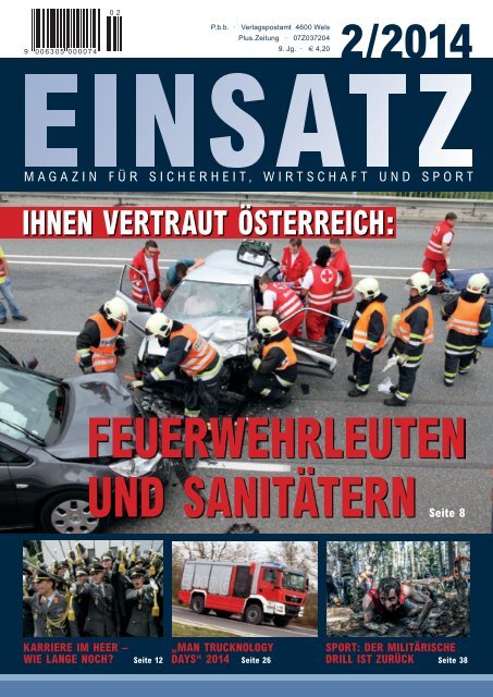EINSATZ Magazin für Sicherheit, Wirtschaft und Sport
