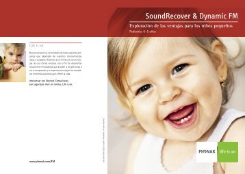 Beneficios de SoundRecover y Dynamic FM - Phonak
