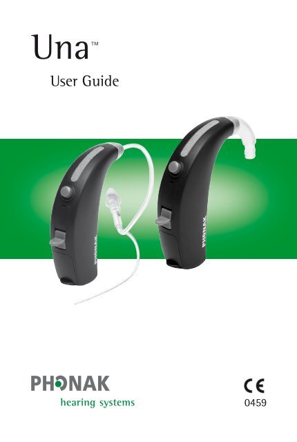 Una User Manual BTE - Phonak Hearing Systems - life is on