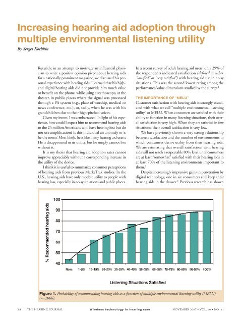 Increasing hearing aid adoption through multiple ... - Phonak