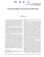 Clinical Findings with the Phonak MicroEar