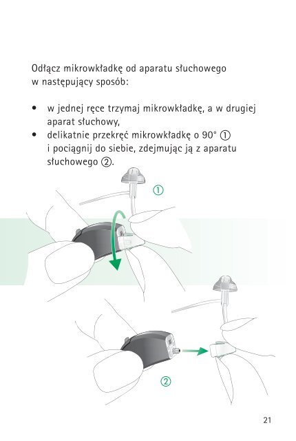 micro eXtraâ¢ instrukcja uÅ¼ytkowania - Phonak