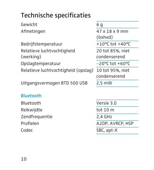 BTD 500 USB - Phonak