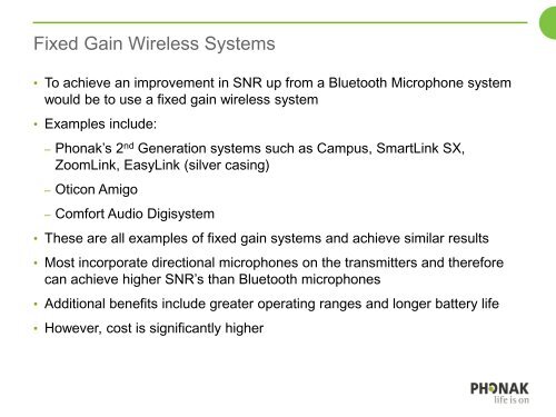 directional microphone technology - Phonak