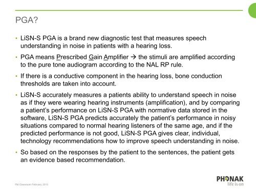 directional microphone technology - Phonak