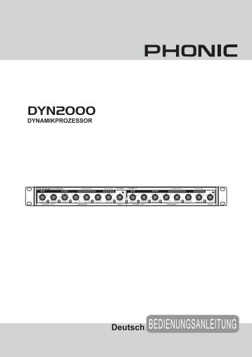 DYN2000 - Phonic