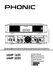 phiamp3020 - Phonic