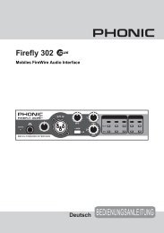 firefly 302 plus - Phonic