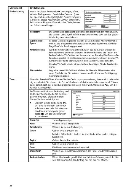 Receiver (SAT, DVB-T, Decoder etc.) anschließen - Medion