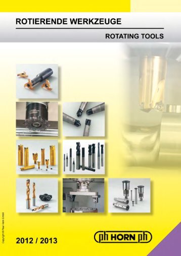 PDF-Katalog - Hartmetall-Werkzeugfabrik Paul Horn GmbH