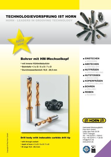 DD2 - Hartmetall-Werkzeugfabrik Paul Horn GmbH