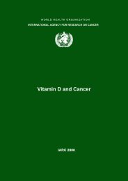 811 IARC vitamin D and Cancer Report_VitD[1] - Sunlight Research ...