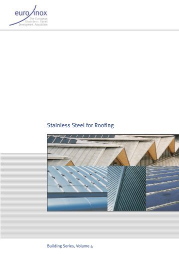 PDF: Stainless steel for Roofing - Euro Inox