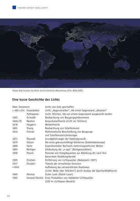 Eine Reise in die Welt des Lichts - Photonik Forschung Deutschland