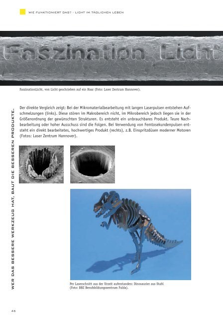 Eine Reise in die Welt des Lichts - Photonik Forschung Deutschland