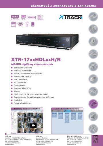 XTR-17xxHDLxxH/R