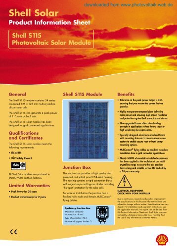 Shell Solar - Photovoltaik