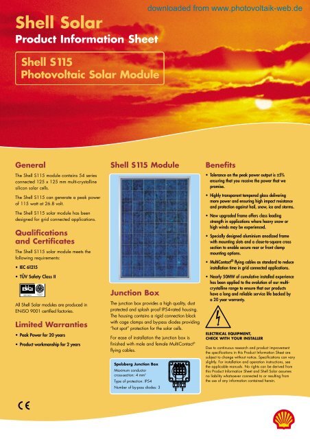 Shell Solar - Photovoltaik