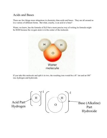 Acids and Bases