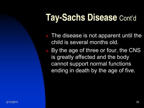 Genetic Disorders PPT