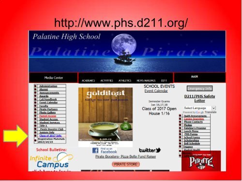 Freshman Open House - Palatine High School