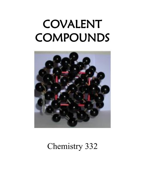 for covalent compounds or ions