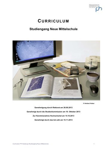 Curriculum NMS - PH Salzburg