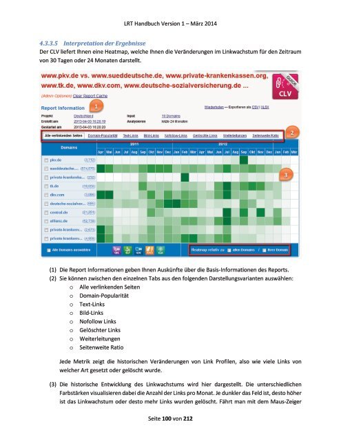 Link Research Tools Handbuch