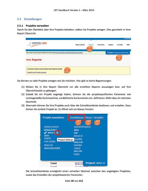 Link Research Tools Handbuch