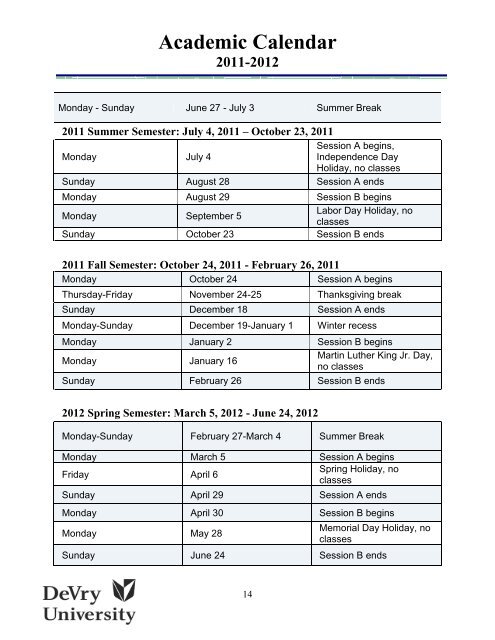 NEW STUDENT ORIENTATION INFORMATION - DeVry University