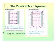 The Parallel-Plate Capacitor