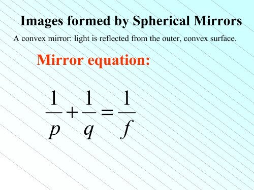 Review of Geometric Optics