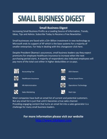 Small Business Digest