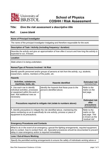 notes form
