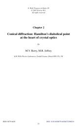 Conical diffraction: Hamilton's diabolical point at the ... - Physics home